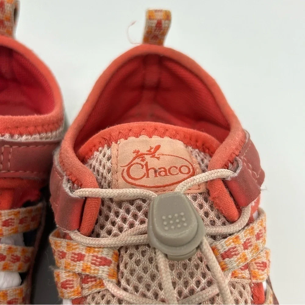 Chaco Unisex Kids Orange & Red Outcross 2 All Terrain Quick Dry Sneakers Size 13